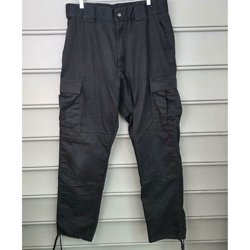 5.11 Tactical Series 74004 Mens Black Cargo Pants Size Large Long 35.5-39 Waist